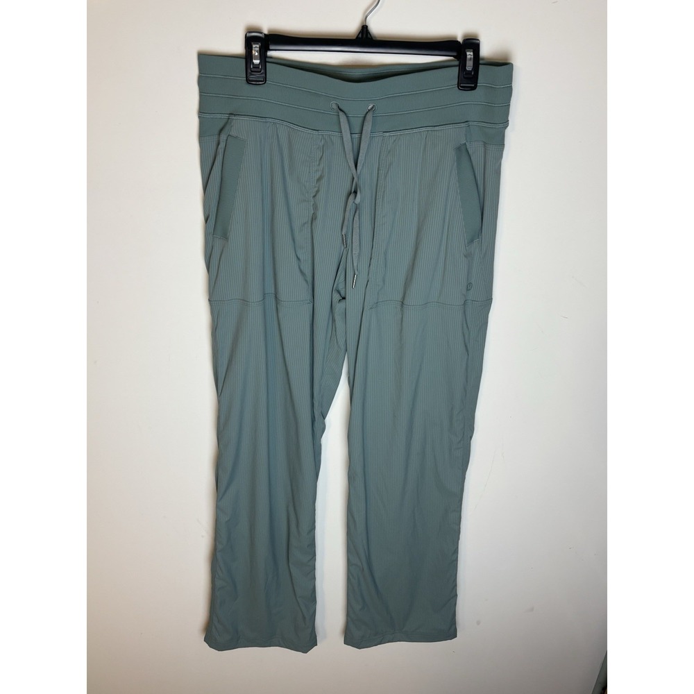 Lululemon Pants Women 10 Dance Studio MR Athleisure Sportswear Gym LW5ENNR